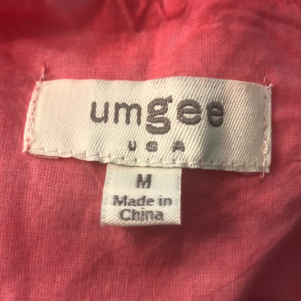 Umgee Raspberry Mineral Wash Sweetheart Neck Dress - Picture 10 of 10